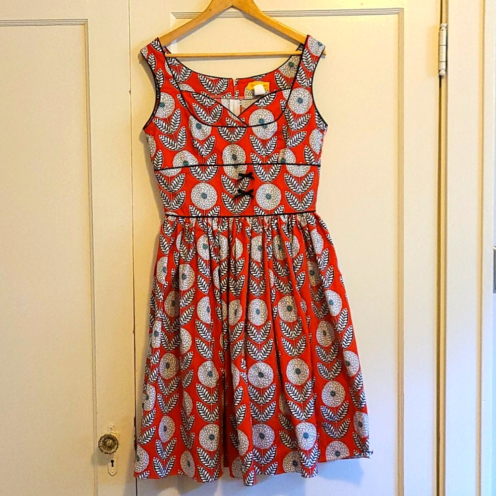 VINTAGE 1950'S A-Line Dress size XL